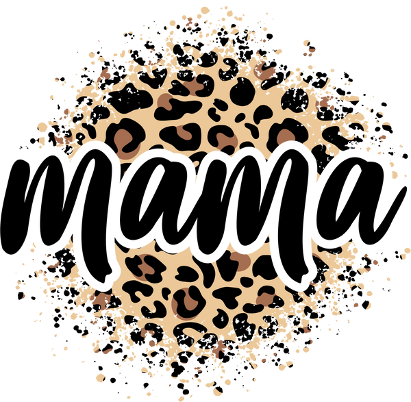 Mama Leopard DTF Sublimation